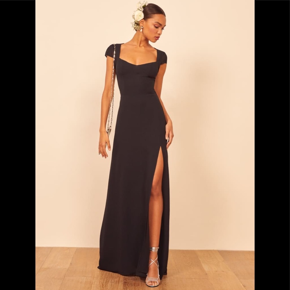ISO Black Amaryllis Dress by Reformation